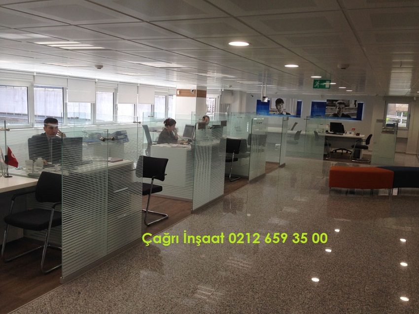 Pegasus Hava Yolları ofis b&ouml;lme projesi