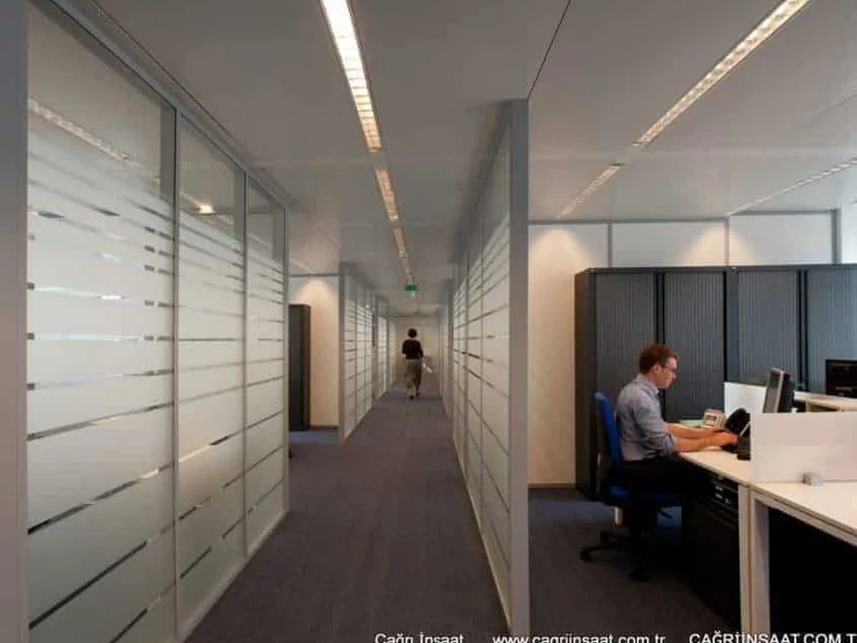 Çağrı İnşaat ofis bölme sistemi