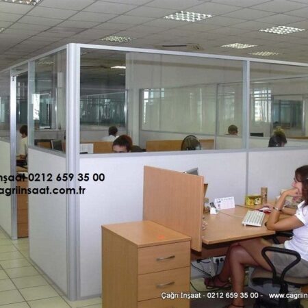 Kısa Seperatör ofis bölme sistemi